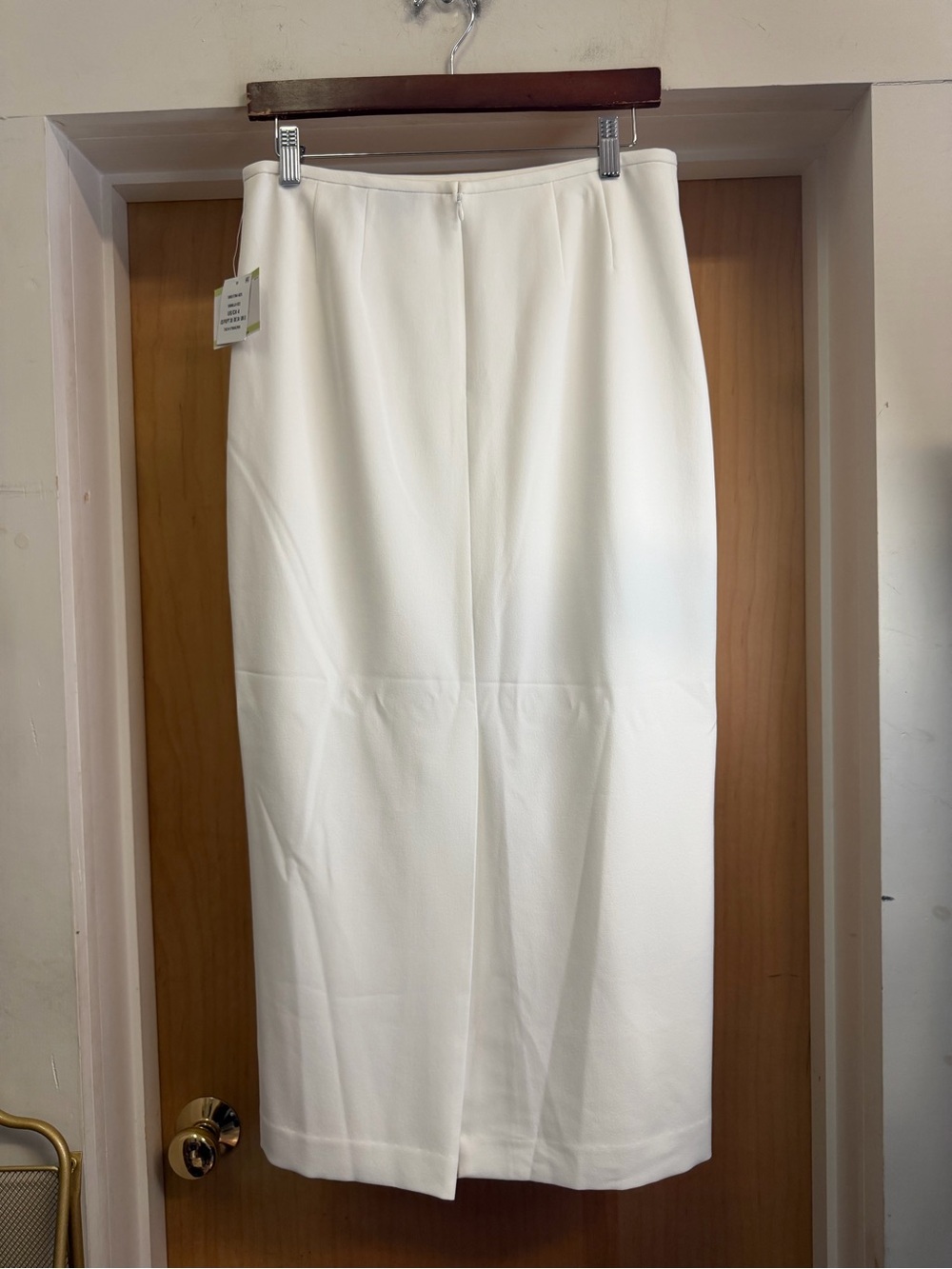 NWT! Kasper Women’s Ivory Pencil Skirt Career Office Wear. Size: 4 - Picture 5 of 6